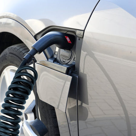 Carpoint, Elektrisk køretøjs spiral ladekabel Type2>2 3-faset 16A 6-meter