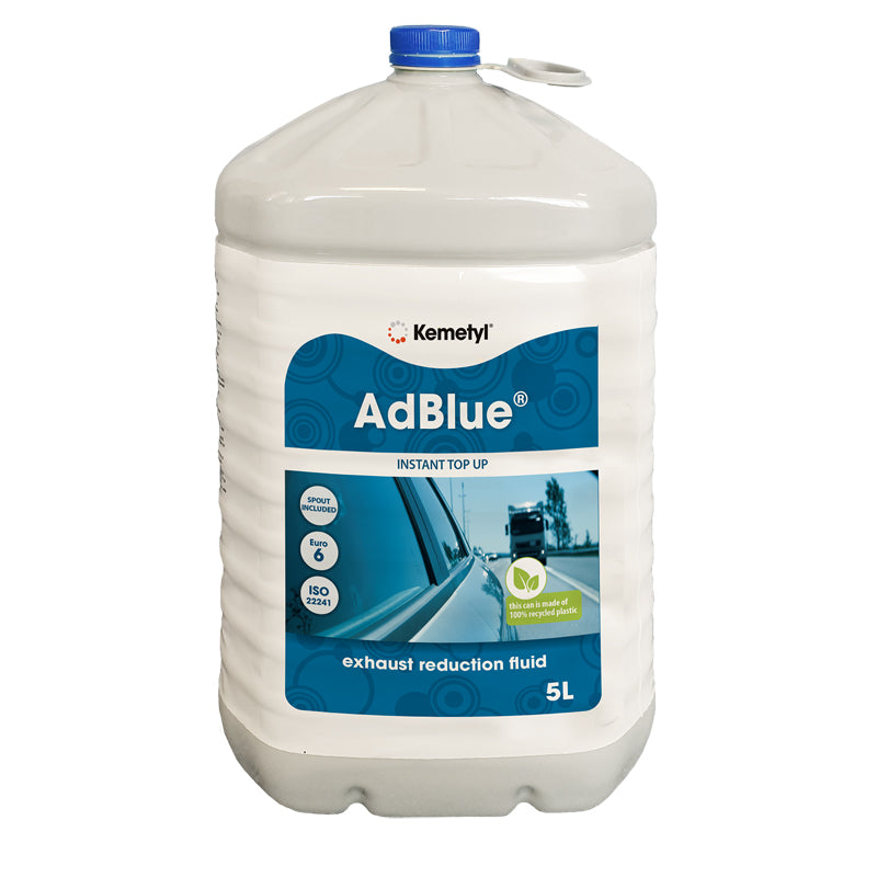 Kemetyl, Päästöjen vähennysneste, AdBlue 5,0 Litraa, sopii dieselajoneuvoille