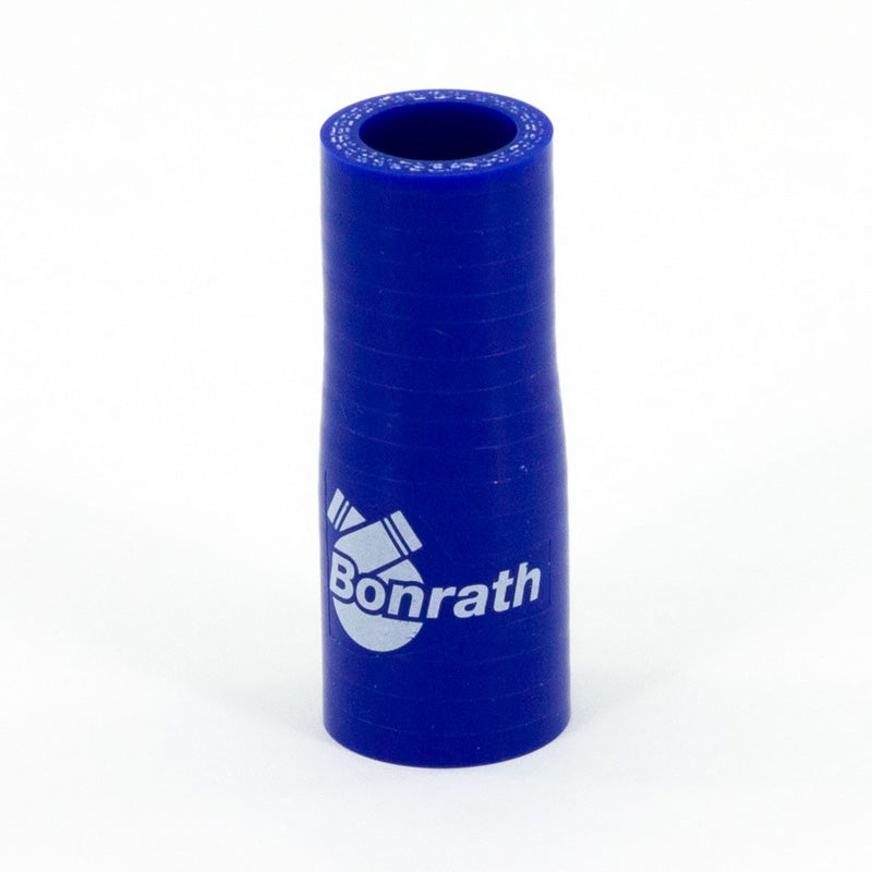 Bonrath, Silikoniletku Suora Supistin, Sininen, Ø28>22mm, 76mm