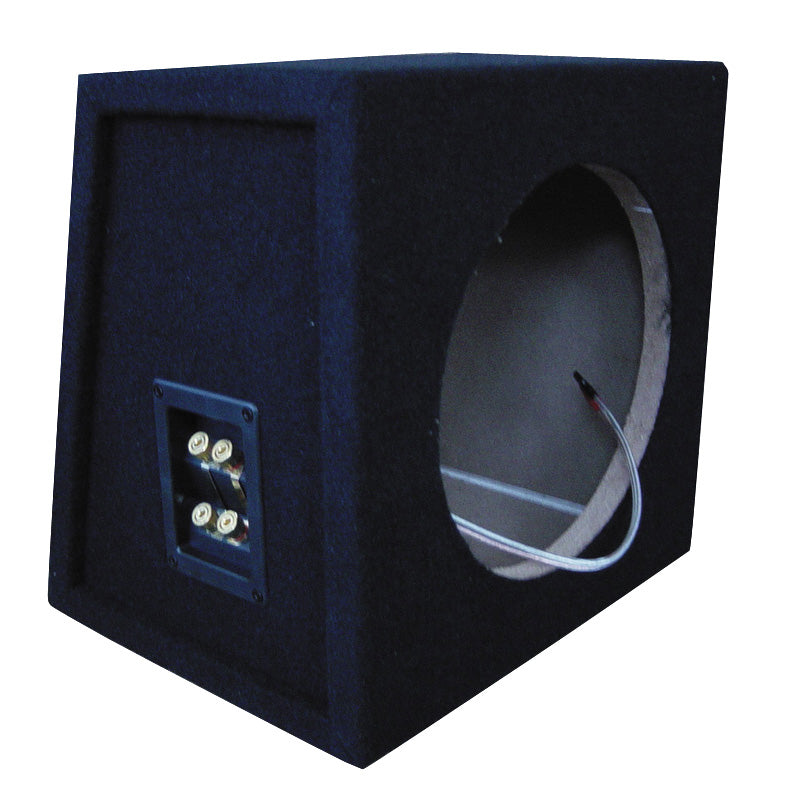 Necom, MDF subwooferkotelo 10-inch - 2x liitäntä - 16L