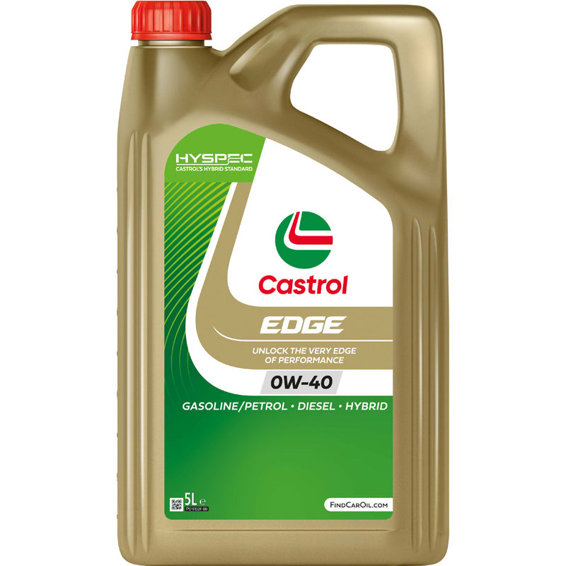 Castrol, Moottoriöljy, 0W-40, 5 litraa