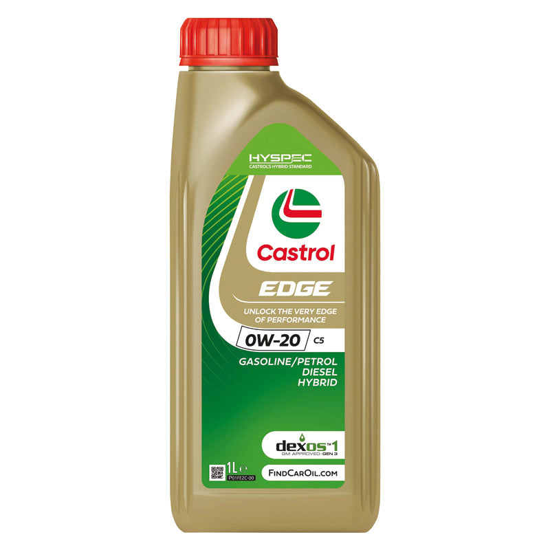 Castrol, Öljy, Edge 0W-20 C5, 1 litra, sopii useisiin automalleihin