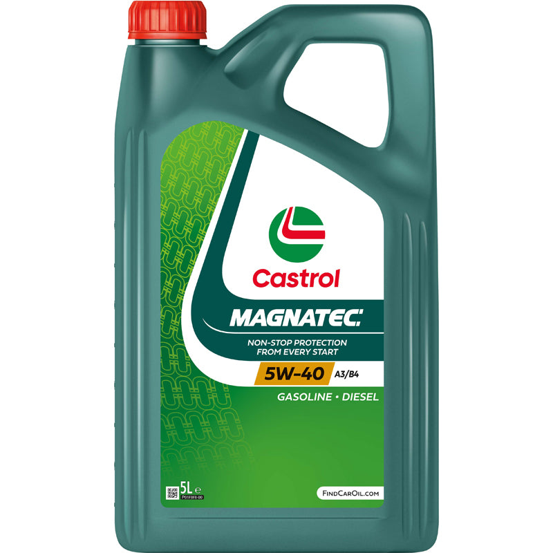 Castrol, Öljy, Magnatec 5W-40 A3/B4 5 litran, sopii bensiini- ja dieselajoneuvoille