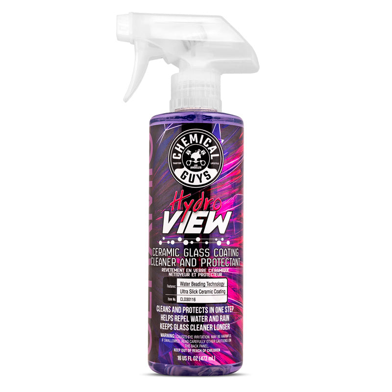 Chemical Guys HydroView keraaminen lasinpuhdistusaine ja pinnoite (473ml)