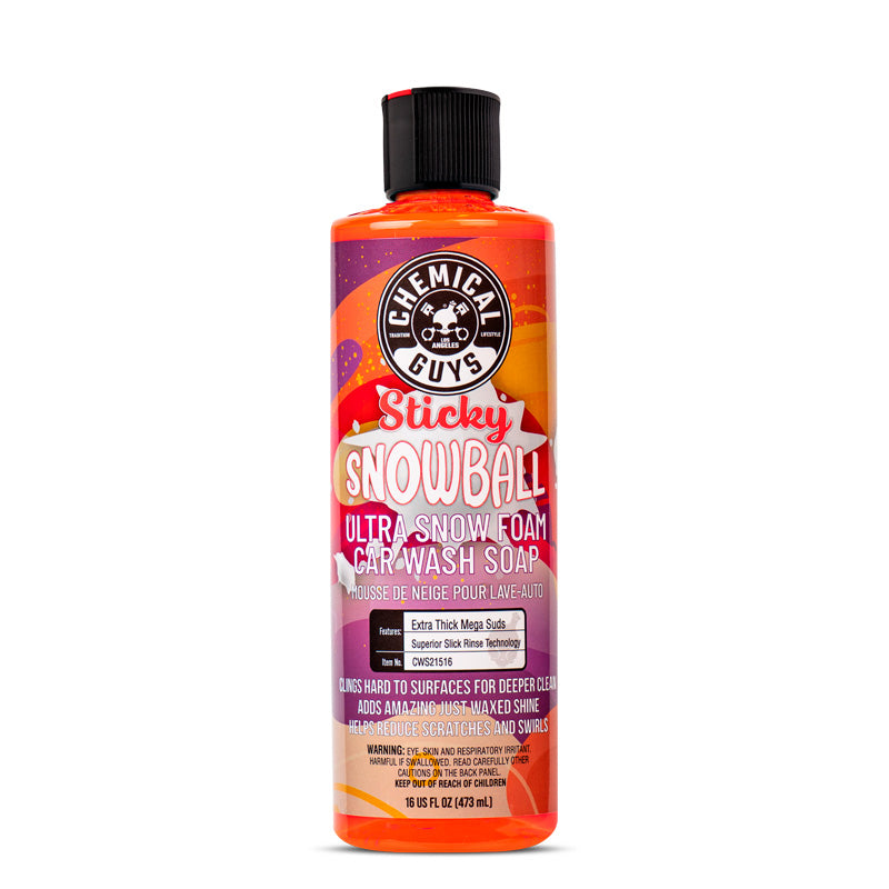 Chemical Guys Sticky Snowball Snow Foam Autopesu (473ml)