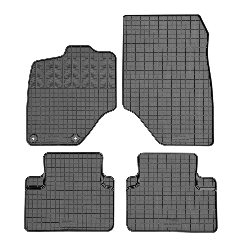 CIKCAR, mattosarja, kumi, sopii Peugeot 3008 III PHEV/EV (2024-), 5008 III PHEV/EV (2024-), Citroën C5 Aircross II PHEV/EV (2025-), Opel Grandland II PHEV/EV (2024-), Jeep Compass III Hybrid/EV (2025-) (4-osainen)