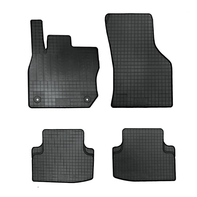 AutoStyle, kumimatot Seat Leon IV HB 5-oviseen 2020- - 4 kpl kiinnitysjärjestelmällä