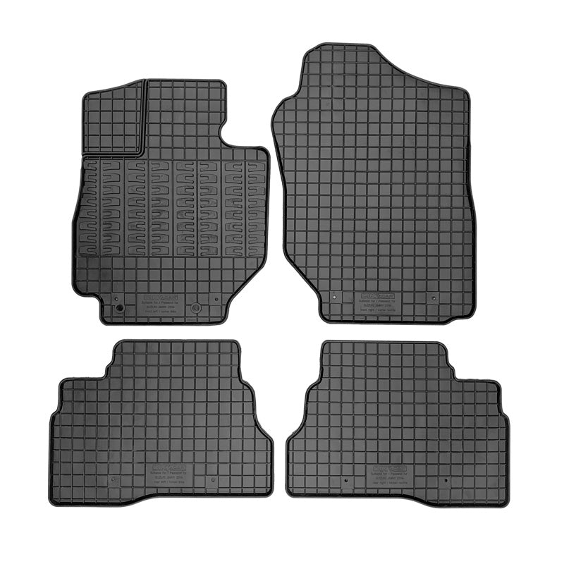 CIKCAR, Gummimattor till Suzuki Jimny (A6G) 2018- - 4 st. med fixeringssystem