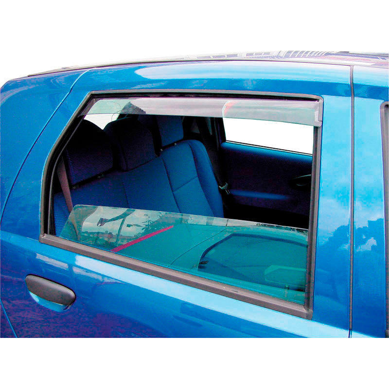 ClimAir, tuuliohjaimet takasivuille, savunväriset, sopii Volkswagen Touareg (CR7) 2018-