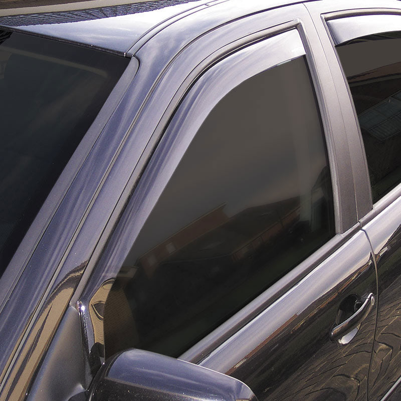 ClimAir, Tuuliohjaimet etuoviin, Tummat, sopii Saab 9-3 sedan/farmari 2002-2011