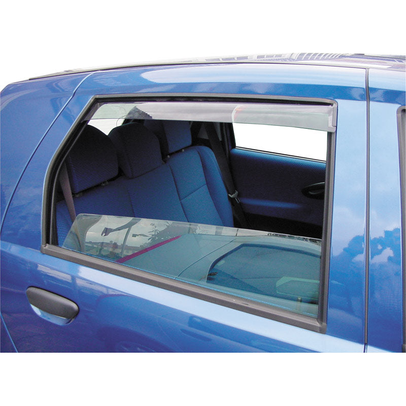 ClimAir, Takatuulisuojat, Savunväriset, sopii Isuzu D-Max CrewCab/DoubleCab 2007-2012