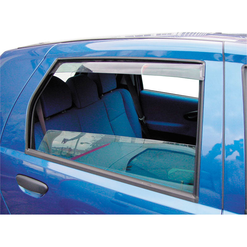 ClimAir, takapovien tuuliohjaimet, savunväriset, sopii Volkswagen Touran II 2015-