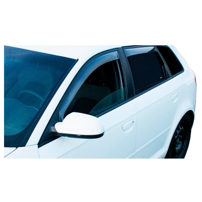 ClimAir, Tuuliohjaimet etuoviin, kirkkaat, sopii DAF XF, XG, XG+, XD 2022-