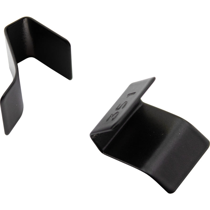 ClimAir, Vindavvisare, Metal Clip, 2 st., rökfärgad, för framdörrar