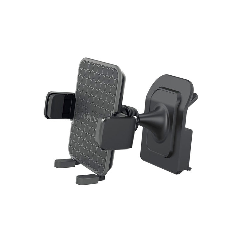 Celly, Smartphone Holder Mount Plus Tesla Model 3, S, X ja Y - säädettävä 360° kiertovarsi