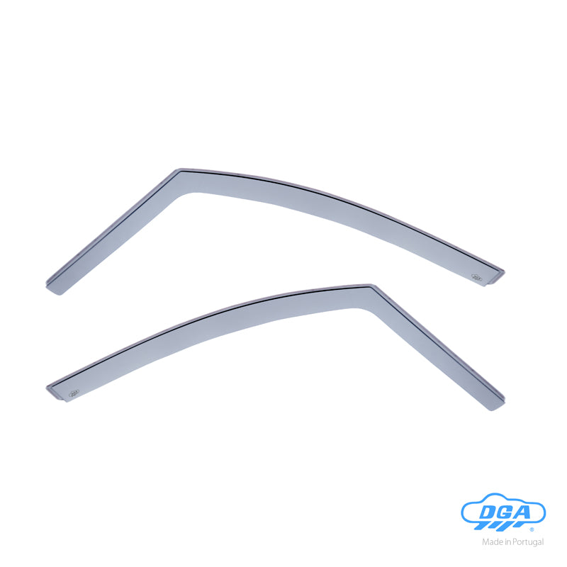 DGA, Vindavvisare, rökfärgad, för framdörrar, 2 st., passar till BMW 2-Series (F45) Active Tourer (2013-2021)