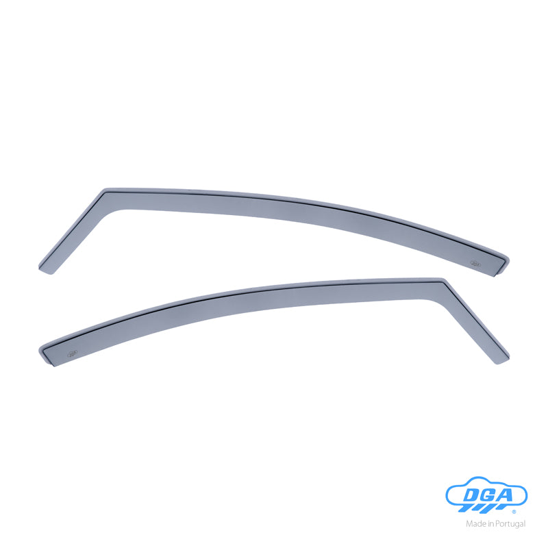 DGA, Vindavvisare, Rökfärgad, till framdörrar, 2-pack, passar till Kia Cee'd (JD) Hatchback/Sportswagon (2012-2018)