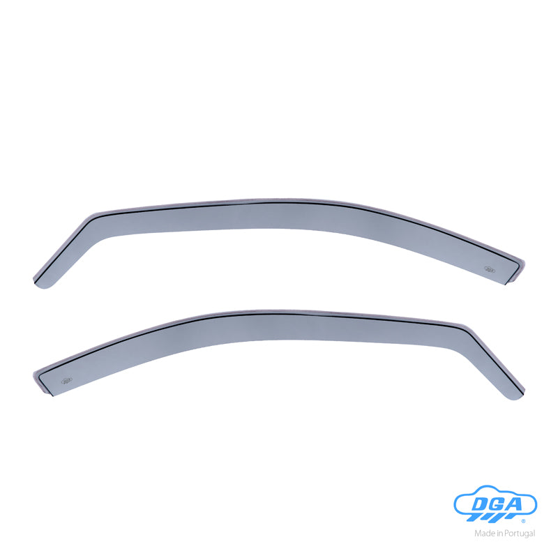 DGA, Vindavvisare, Rökfärgad, 2-pack, passar till Mercedes C-Class W203 Sedan/Kombi (2000-2007)