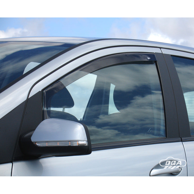 DGA, Vindavvisare, Rökfärgad, Till framdörrar, 2 st., passar till Mercedes B-Klass W245 (2005-2011)