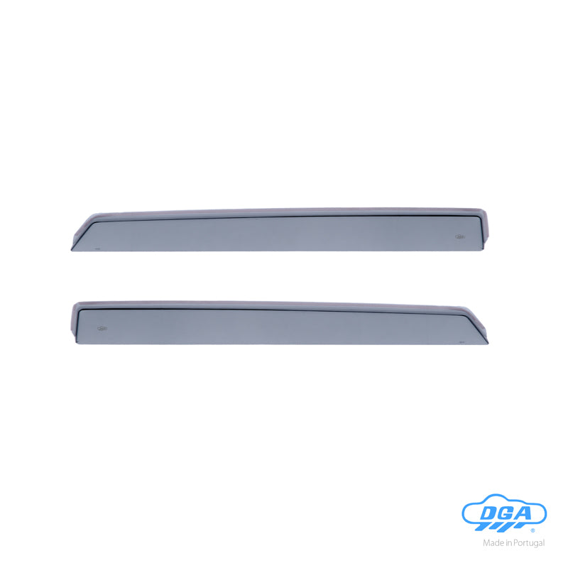 DGA, Vindavvisare, Rökfärgade, till bakdörrar, 2 st., passar till Peugeot 3008 II (2016-2024)