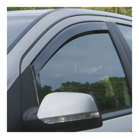 DGA, Vindafvisere, Røgfarvet, Til fordøre, 2 stk., passer til Skoda Superb IV (NZ) Liftback/Kombi (2024-) & Volkswagen Passat (CJ5) Variant (2023-)