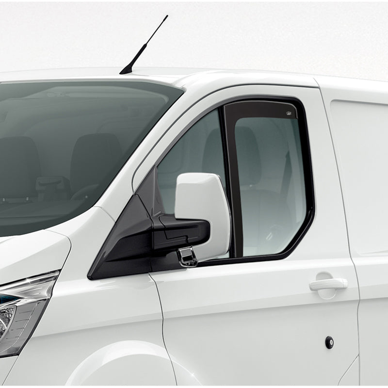 DGA, Vindavvisare, Rökfärgad, till framdörrar, 2 st., passar till Volkswagen Caddy V Box/MPV (2020-)