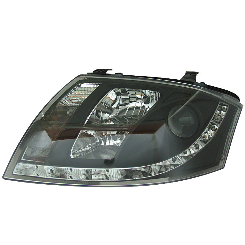 Ajovalot, DRL-look sopii Audi TT 8N 1999-2005 - musta