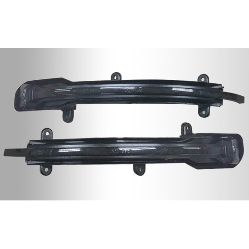 AutoStyle, LED-vilkut sivupeileihin, sopii Audi Q5 2012-2016 & Q7 2010-2015 - savunharmaa - sis. Dynamic Running Light