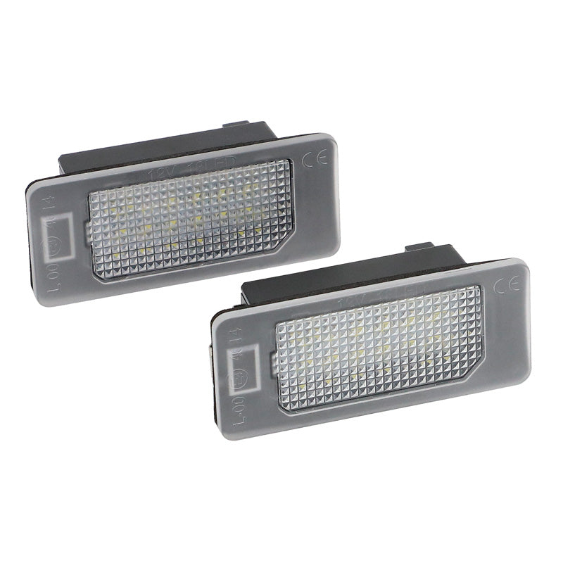 AutoStyle, LED-rekisterikilven valot, sopii Audi/Volkswagen/Skoda/Porsche eri malleihin