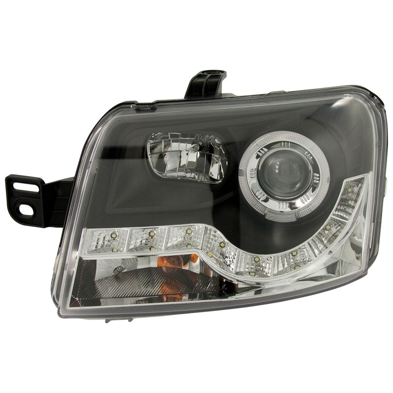 Ajovalot, DRL-Look sopii Fiat Panda 2003-2008 - musta