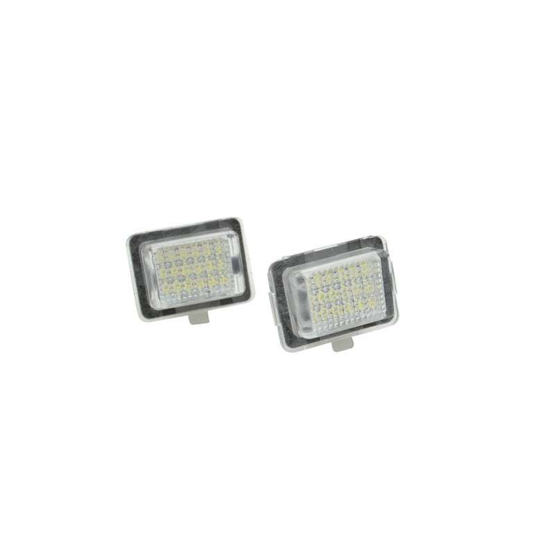 AutoStyle, LED-rekisterikilven valot, sopii Mercedes-Benzin eri malleihin - Versio 3