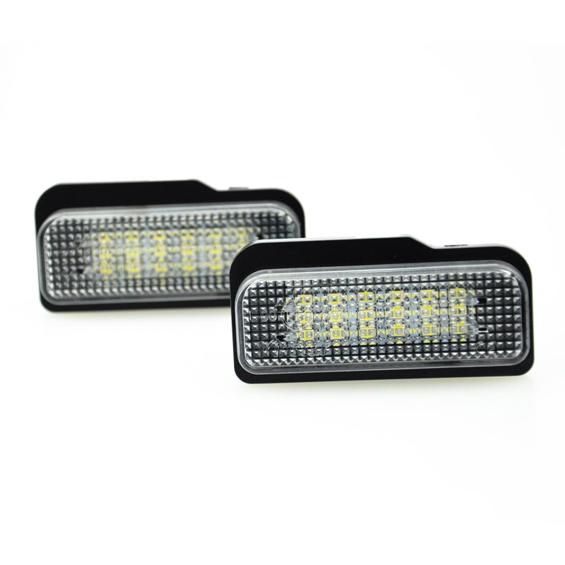 AutoStyle, LED-rekisterikilven valot, sopii Mercedes-Benzin eri malleihin - Versio 4