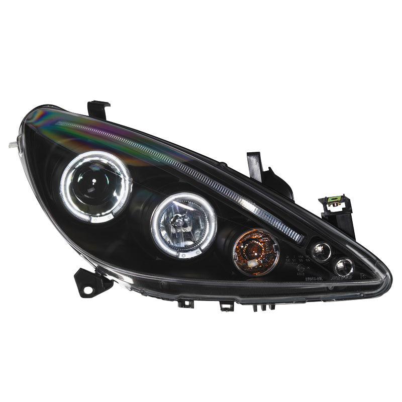 AutoStyle, Ajovalot, Musta haloilla, Sopii Peugeot 307 (2001-2005)