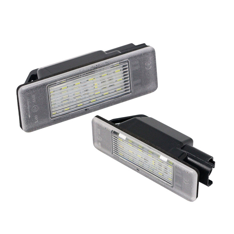 AutoStyle, LED-rekisterikilven valot, sopii Citroën/Peugeot eri mallit - versio 2