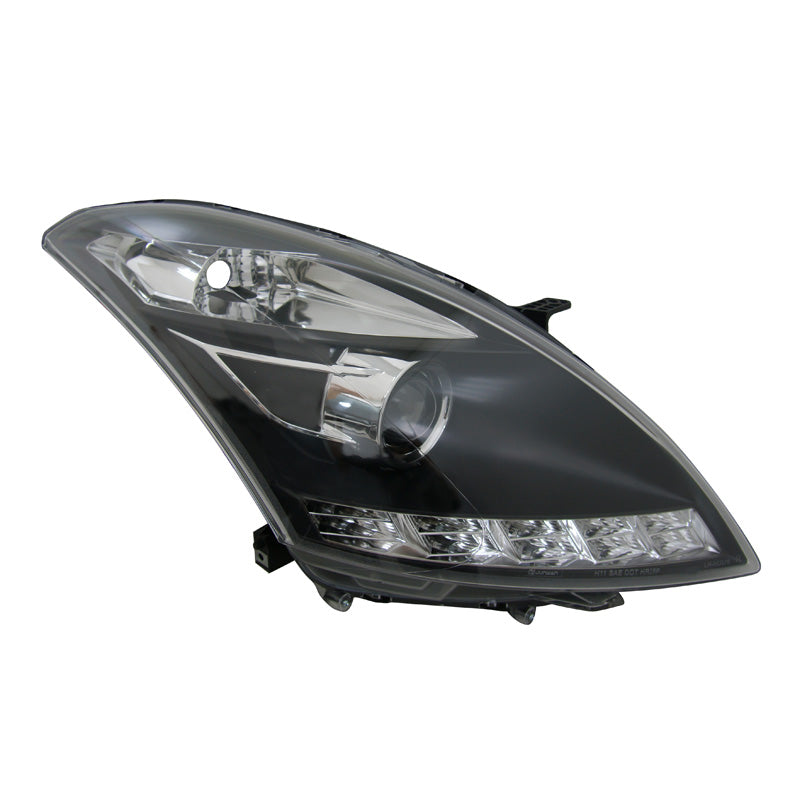 Ajovalot, DRL-look sopii Suzuki Swift YP6 excl. Sport 2010- - musta