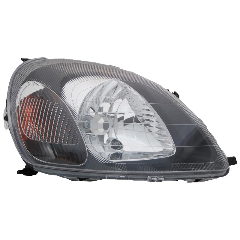 Ajovalot, sopii Toyota Yaris I 1999-2003 - musta