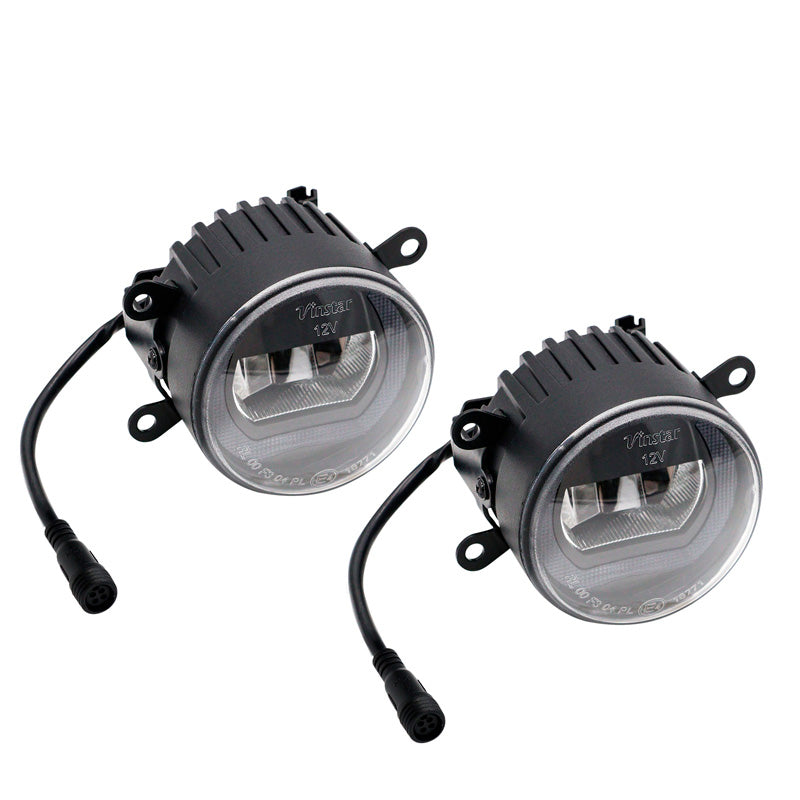 AutoStyle, LED-huomio- ja ajovalosarja - U-muoto - 90mm - ECE-R19/R87 E-merkitty