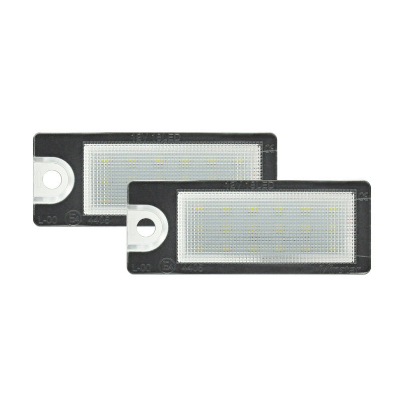 AutoStyle, LED-rekisterikilven valot, sopii Volvo eri malleihin Type 2