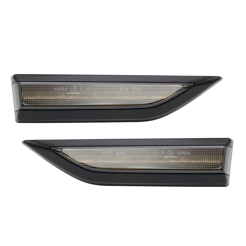 AutoStyle, LED-sivuvilkut - Smoke - sis. Dynaaminen vilkku - sopii Volkswagen Caddy IV 2015-2020