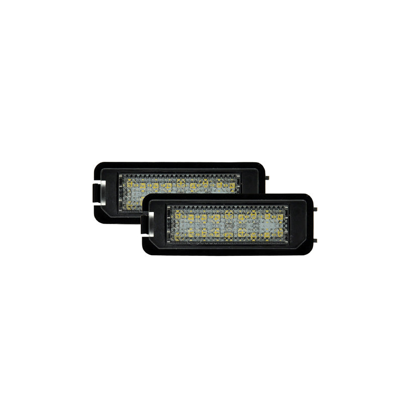 AutoStyle, LED-rekisterikilven valot, sopii Audi / Volkswagen / Skoda / Seat / Porsche / Bentley eri malleihin