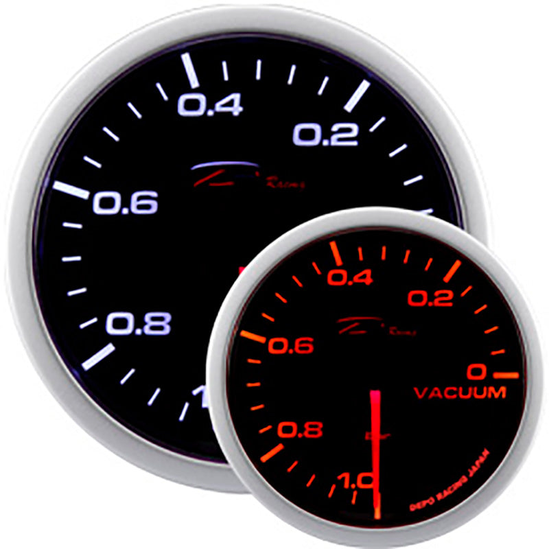 Depo Racing, WA-Series alipainemittari - savulasinen linssi - 52mm