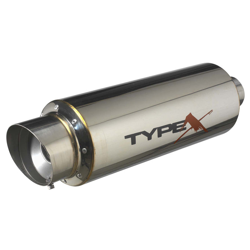 AutoStyle, urheilupakoputki Type X Racing 'DualSound' - Ø140mm - viistopää