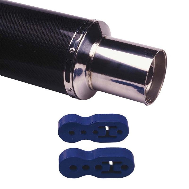 AutoStyle, universaali pakoputken kumikannatin - sininen - 4x12mm - yksittäiskappale