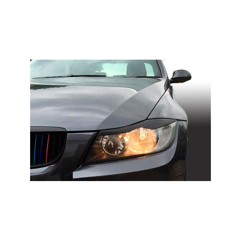 Motordrome, ajovalojen kulmalistat, sopii BMW 3-series E90/E91 Sedan/Touring 2005-2012 (ABS)