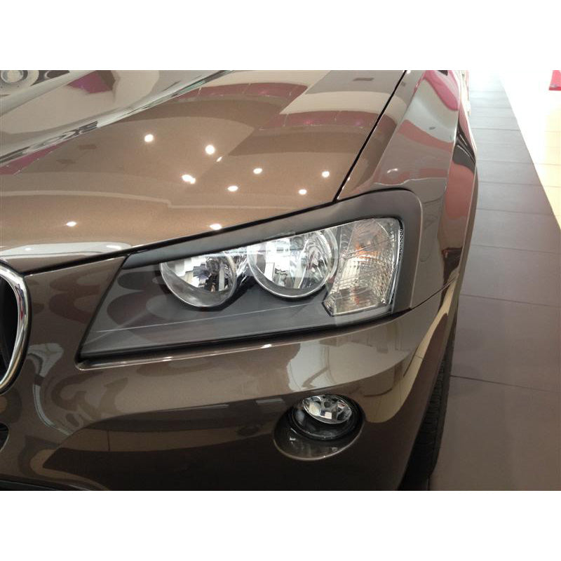 Motordrome, ajovalojen kulmasuojat, sopii BMW X3 F25 2010- (ABS)