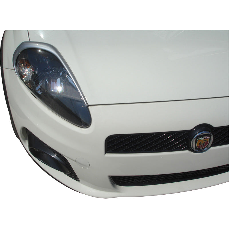 Motordrome, ajovalojen kulmasuojat, sopii Fiat Grande Punto 2005- (ABS)