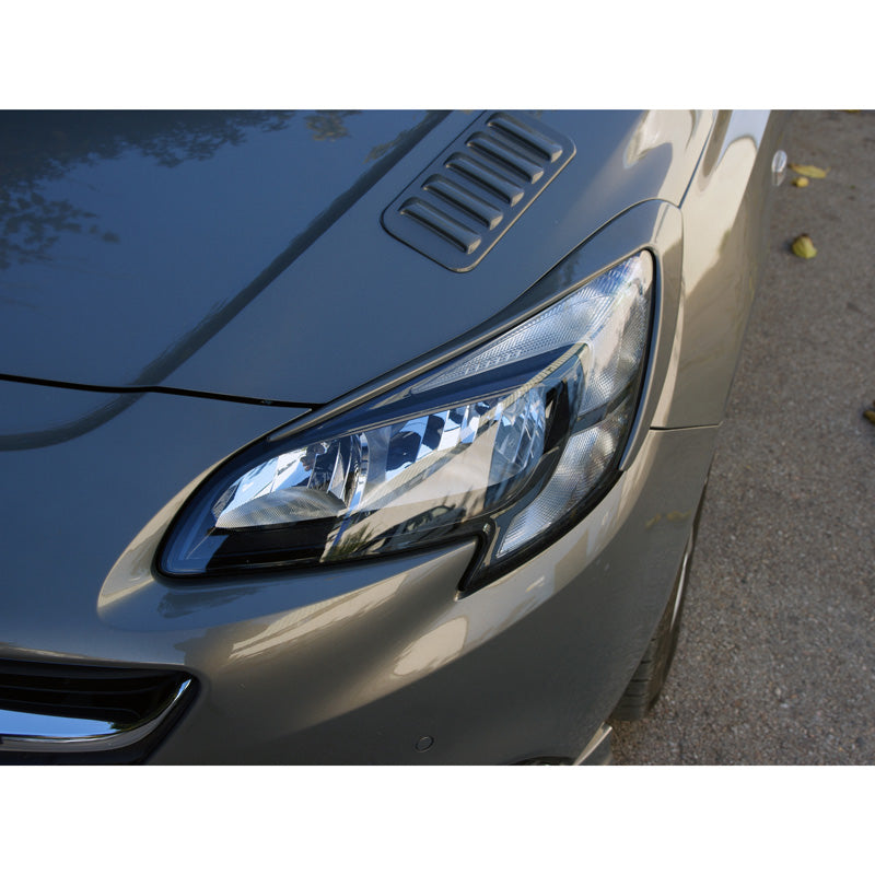 Motordrome, ajovalojen kulmasuojat, sopii Opel Corsa E 2014- (ABS)