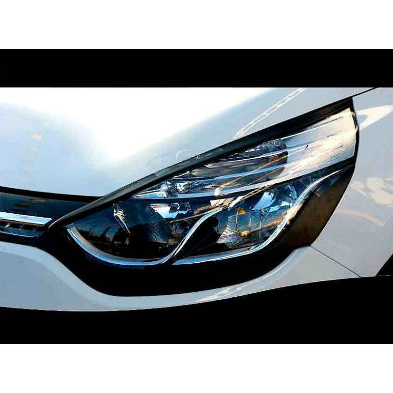Motordrome, ajovalojen kulmasuojat, sopii Renault Clio IV 2012- - Alaosa (ABS)
