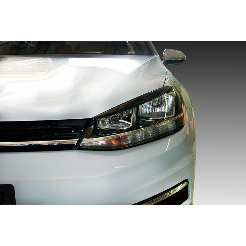 Motordrome, ajovalojen kulmasuojat, sopii Volkswagen Golf VII Facelift 2017- (ABS)