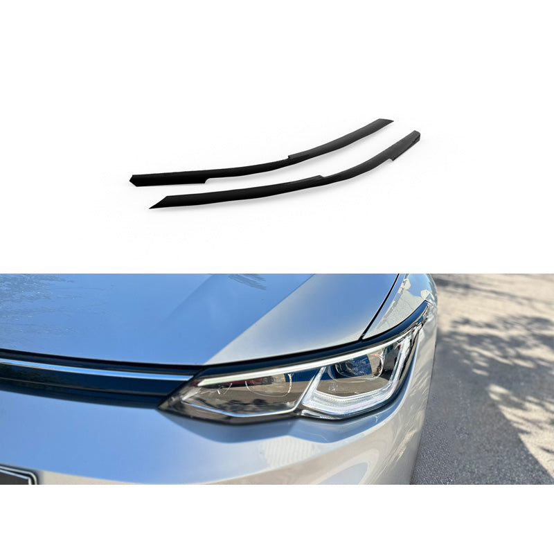 Motordrome, Silmäkulmapeitteet, Käsittelemätön ABS, Sopii Volkswagen Golf VIII (2020-2024)